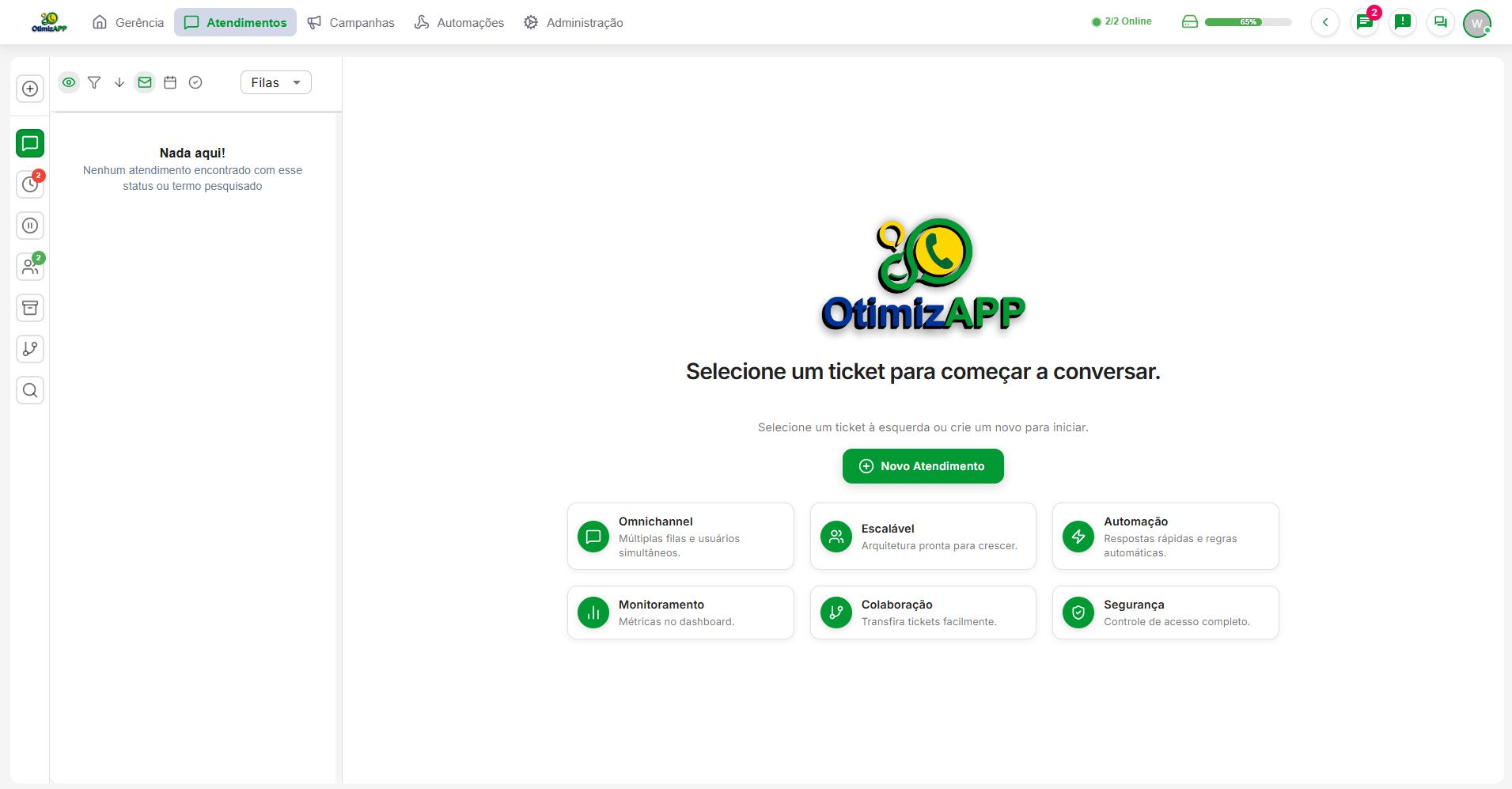 Atendimento Multi-Canal